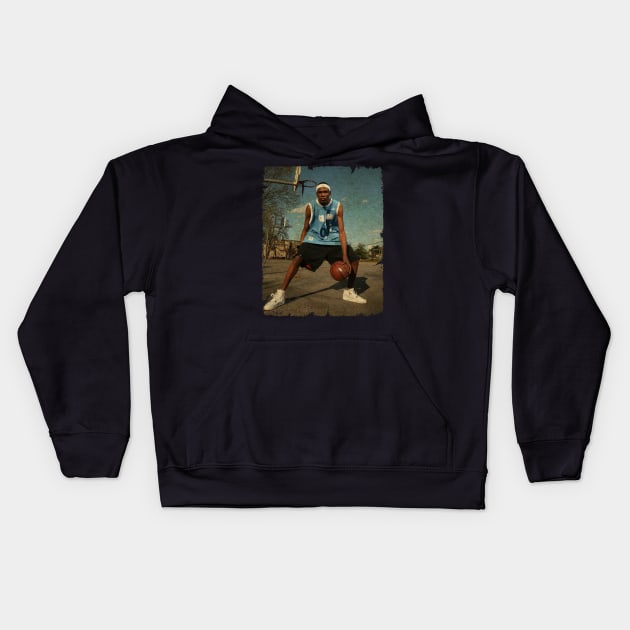 Kevin Durant SLAM Magazine Kids Hoodie by Wendyshopart